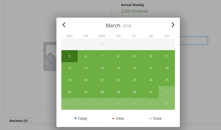 Displays the General Settings in the backend.