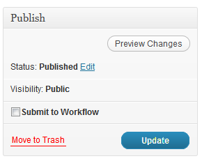 Added a checkbox to the edit page for submitting to the workflow.
