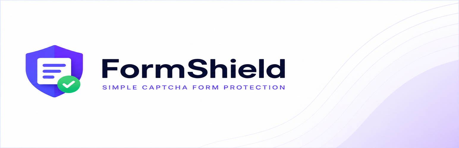 FormShield – Simple CAPTCHA Form Protection