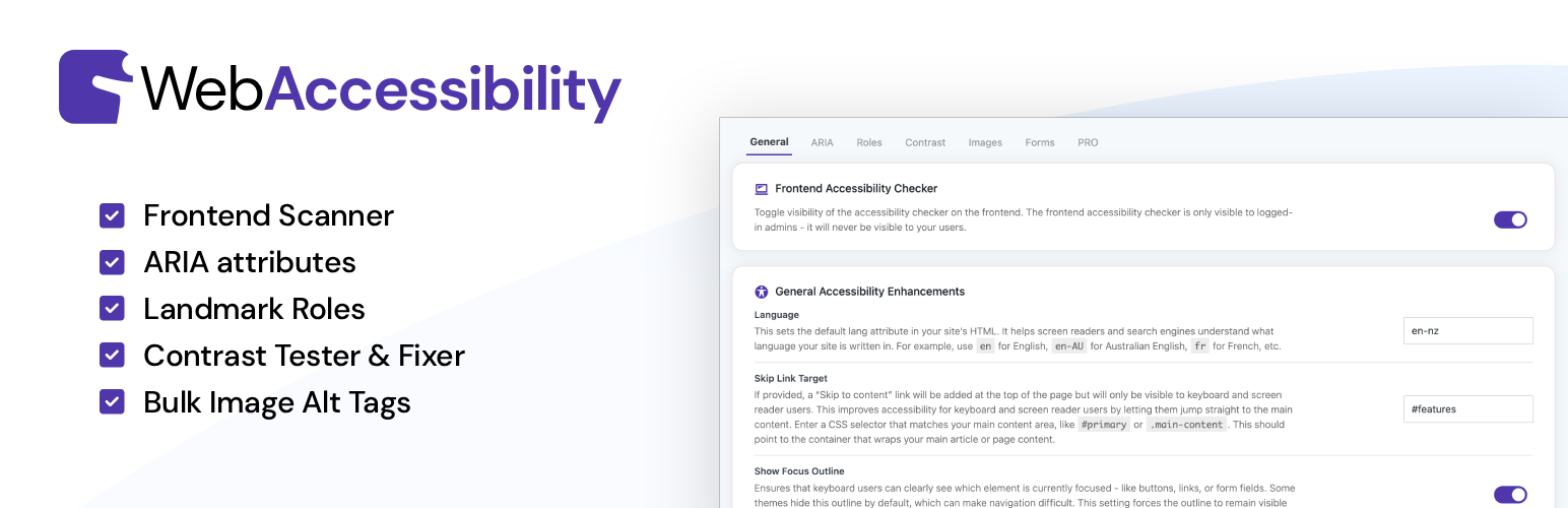 Web Accessibility Toolkit – ARIA Labels & Roles for WCAG & ADA Compliance