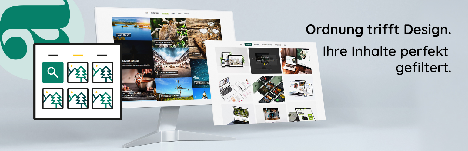 aronda Filter Gallery – Filter, Structure & Gallery for Elementor