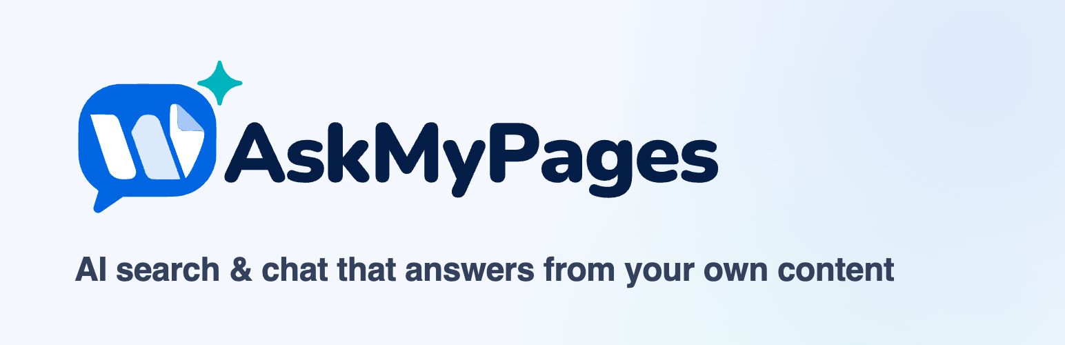 WordPress 外掛 AskMyPages – AI Search & Chat 的封面圖片
