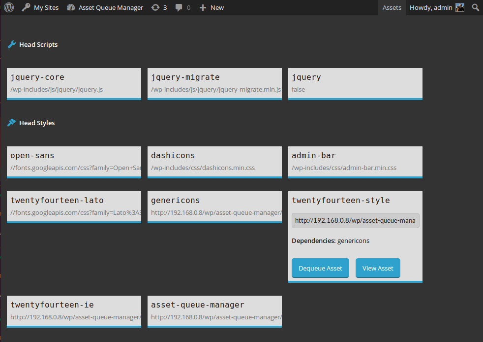 Asset Queue Manager