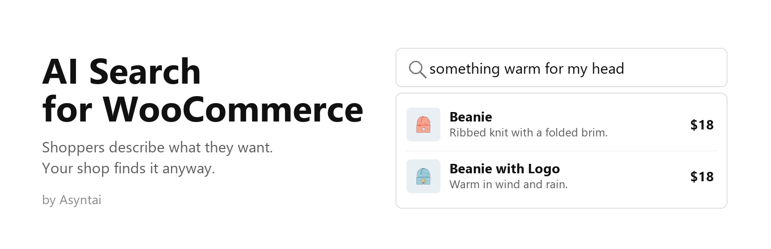 Asyntai AI Search – Smart Product Search