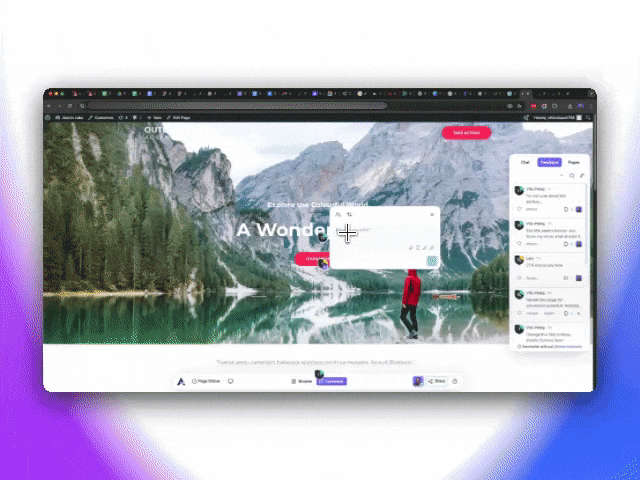 Chat with Atarim’s AI teammates inside WordPress to refine copy, polish design and brainstorm creative ideas that enhance collaboration.