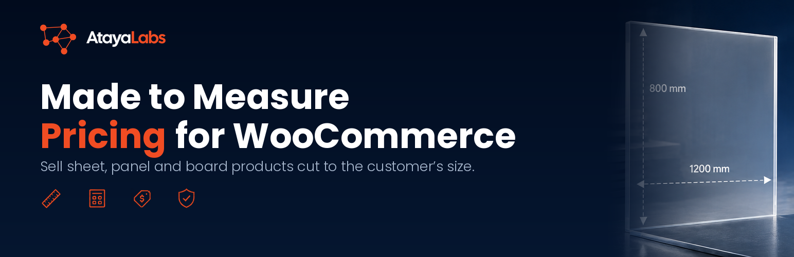 WordPress 外掛 AtayaLabs Made-to-Measure Pricing for WooCommerce 的封面圖片