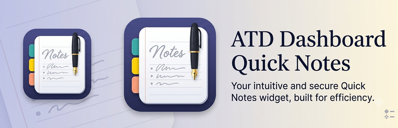 ATD Dashboard Quick Notes