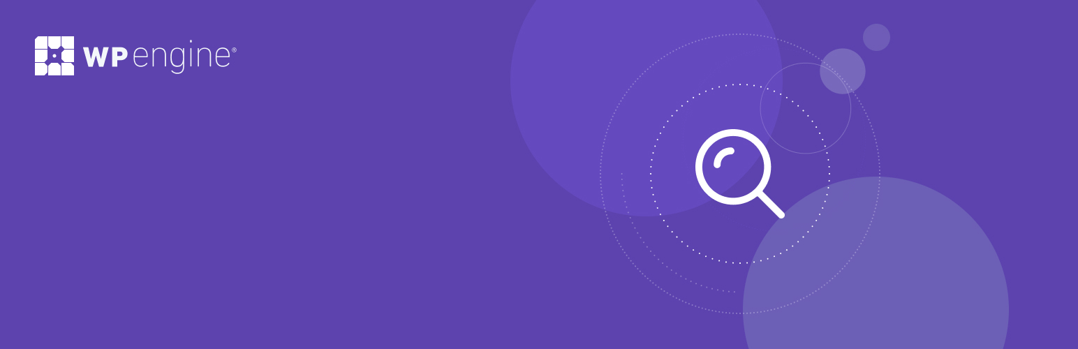 WordPress 外掛 WP Engine Smart Search 的封面圖片。