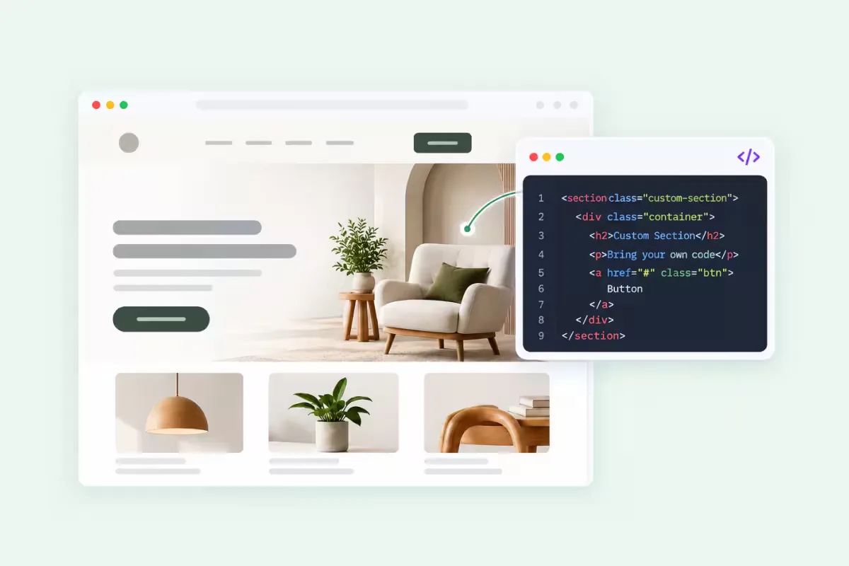 Custom Code: head and footer CSS, JavaScript and tracking snippets