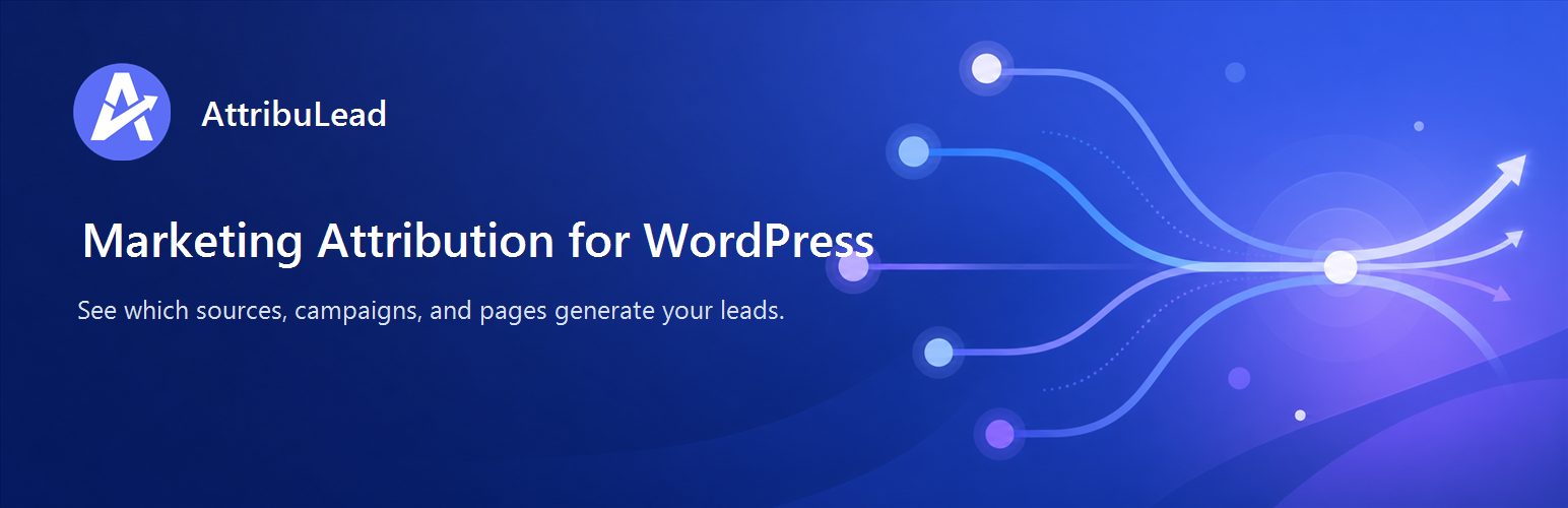 WordPress 外掛 AttribuLead 的封面圖片