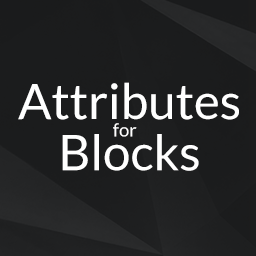 Attributes for Blocks Icon