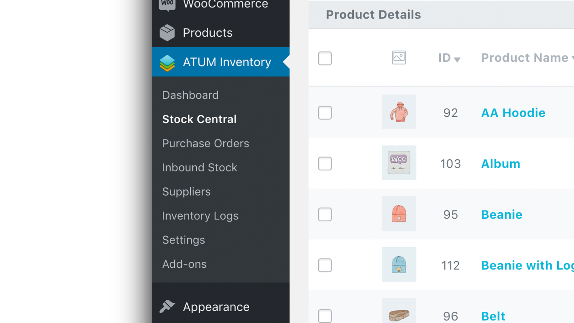 New Menu Design with Easy Access to Individual Features