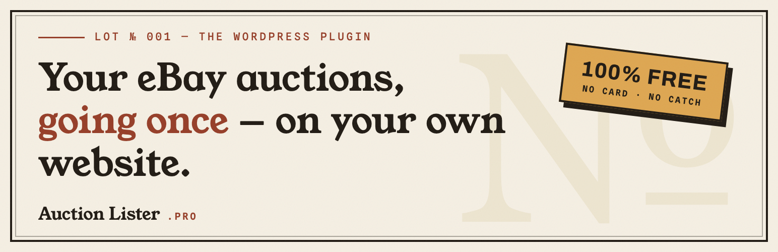 Auction Lister