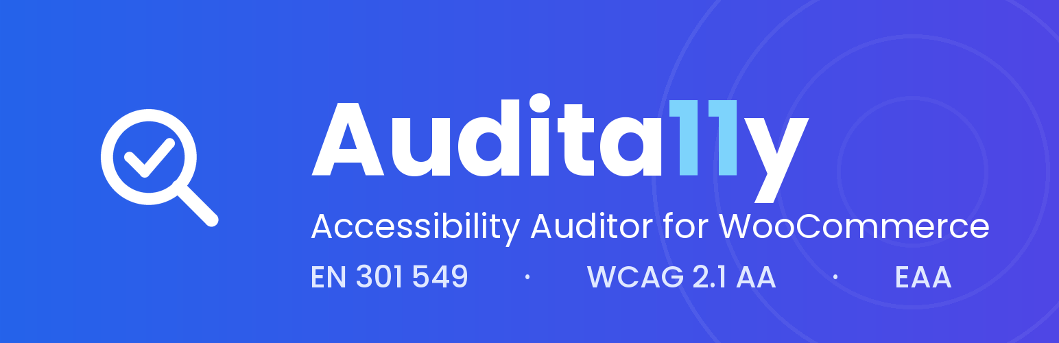 Audita11y – Accessibility Auditor for WooCommerce