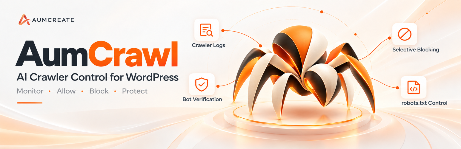 AumCrawl – See Which AI Crawlers Read Your Site
