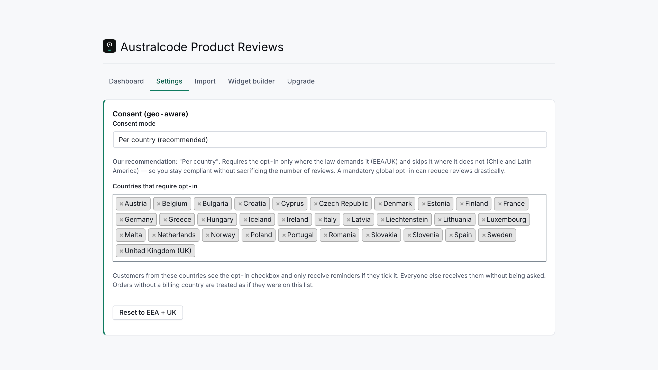Australcode Product Reviews for WooCommerce