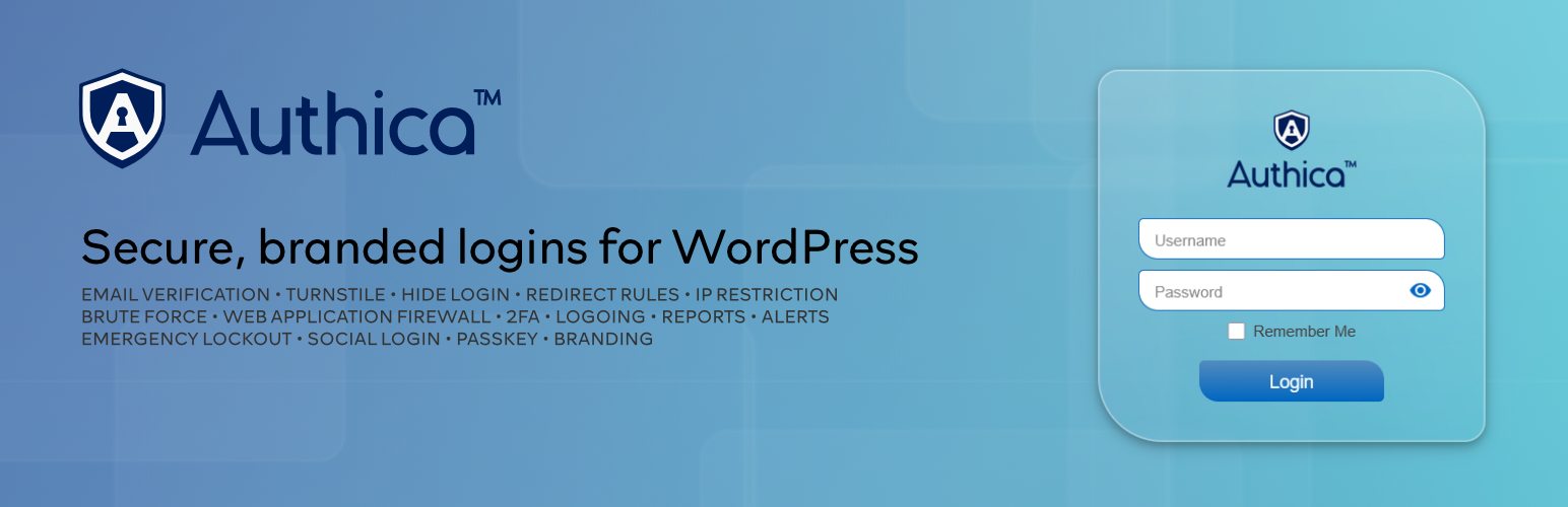 WordPress 外掛 Authica 的封面圖片