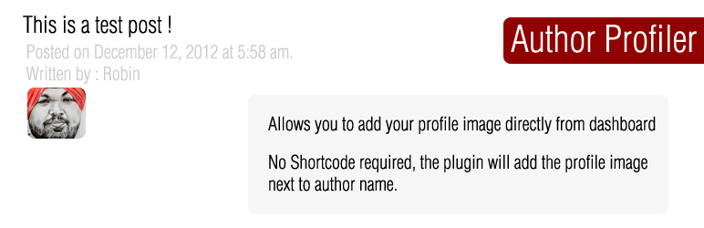 Author Profiler
