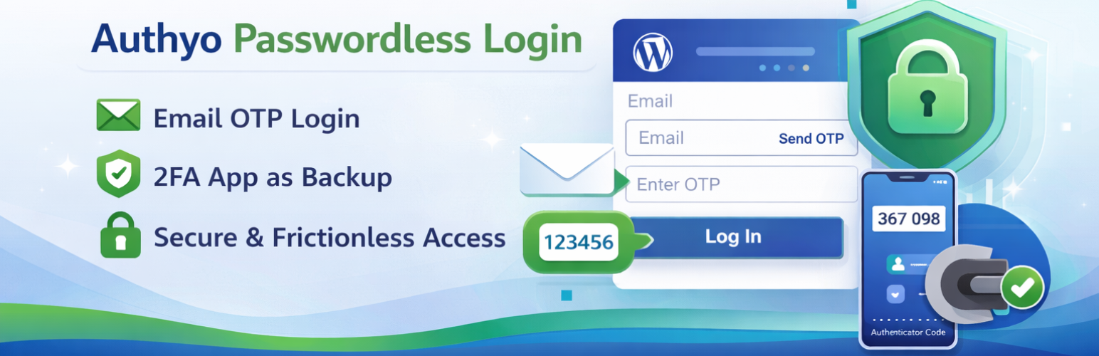 Authyo Passwordless Login