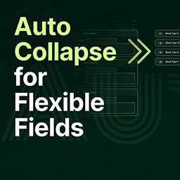 Auto Collapse for Flexible Fields Icon