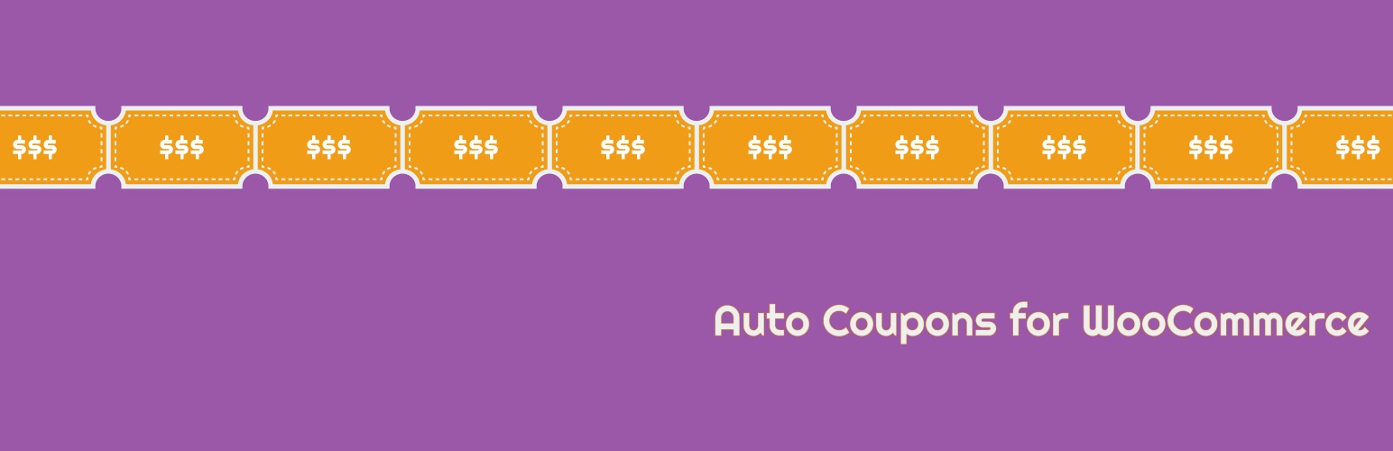 Auto Coupons for WooCommerce