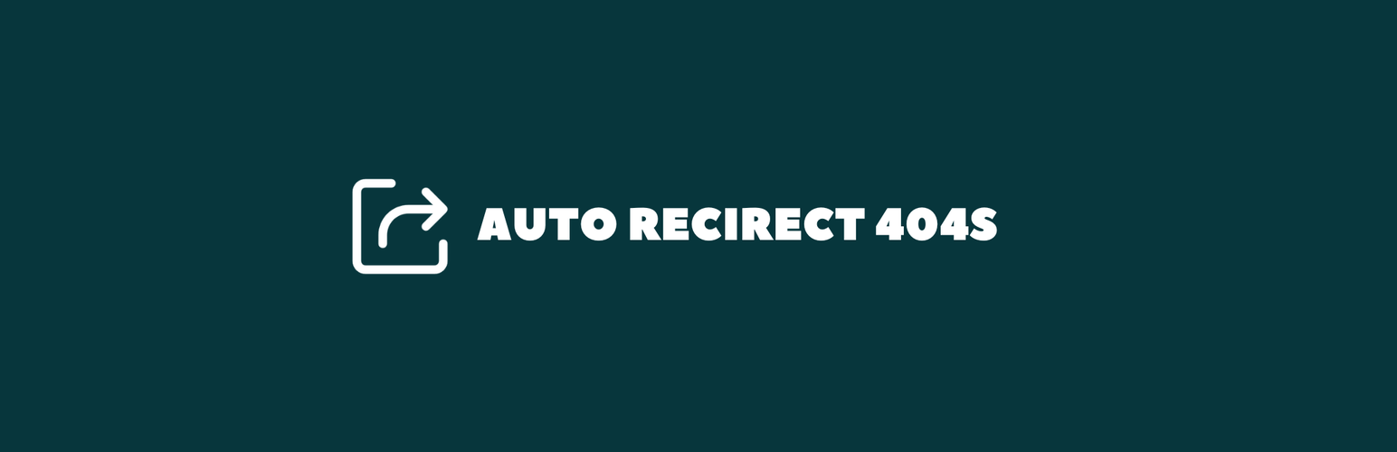 WordPress 外掛 Auto Redirect 404 to Custom URL 的封面圖片。