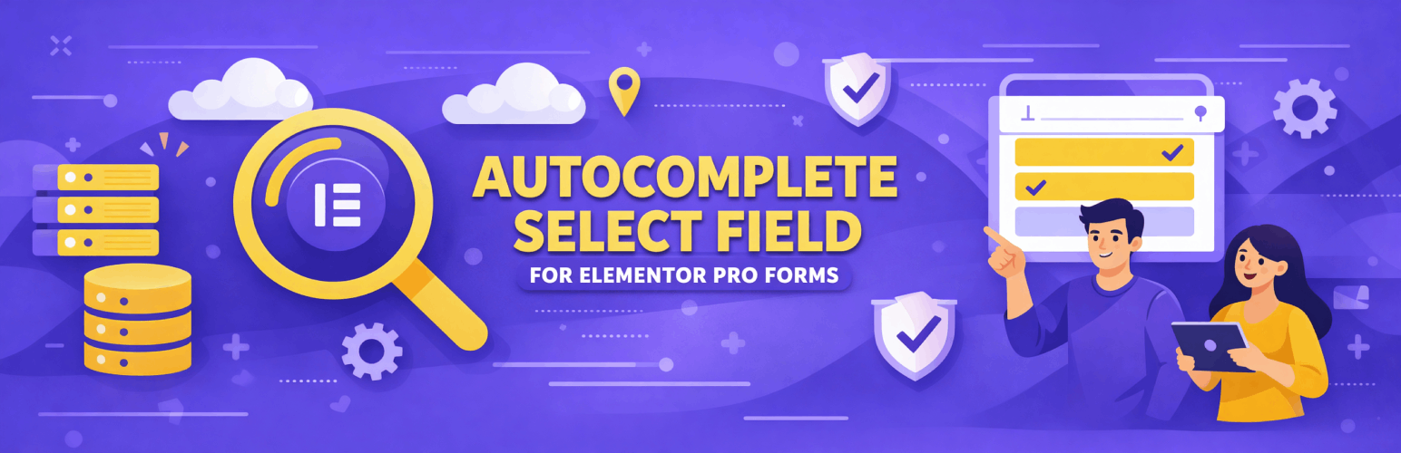WordPress 外掛 Autocomplete field for Elementor Pro Forms 的封面圖片
