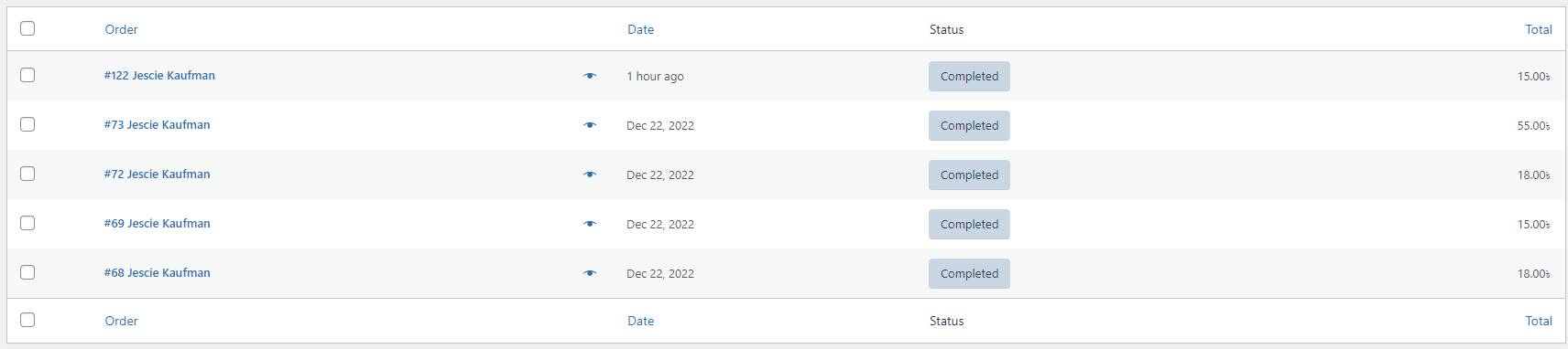 Autocomplete Order Status for WooCommerce - Screenshot 1