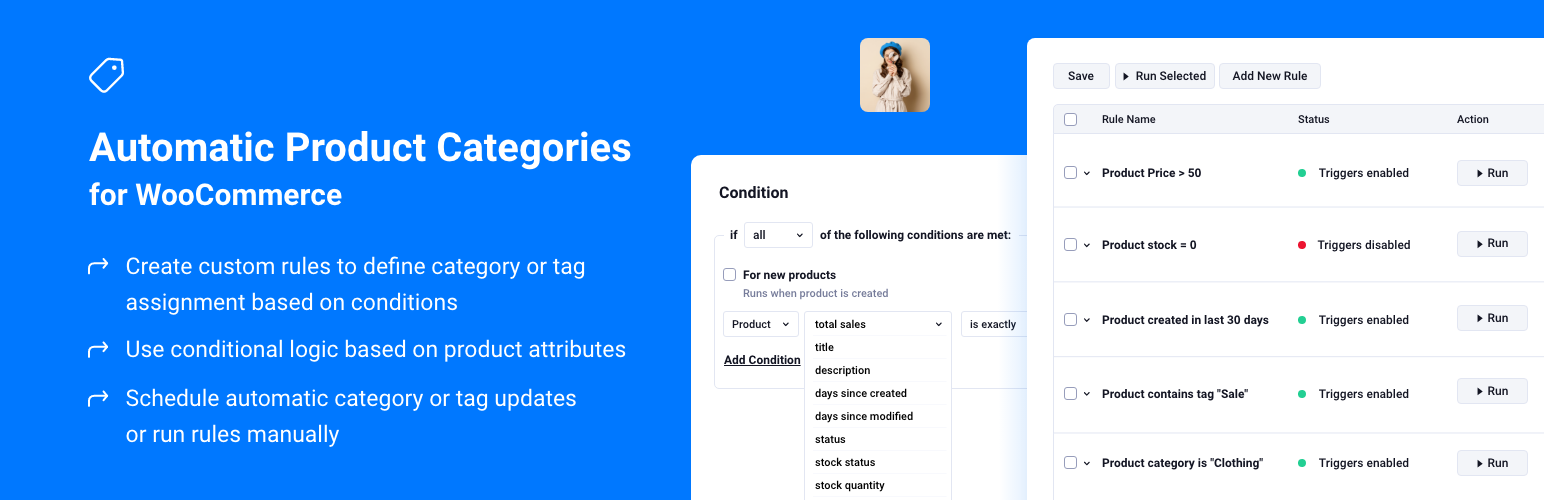 Automatic Product Categories for WooCommerce
