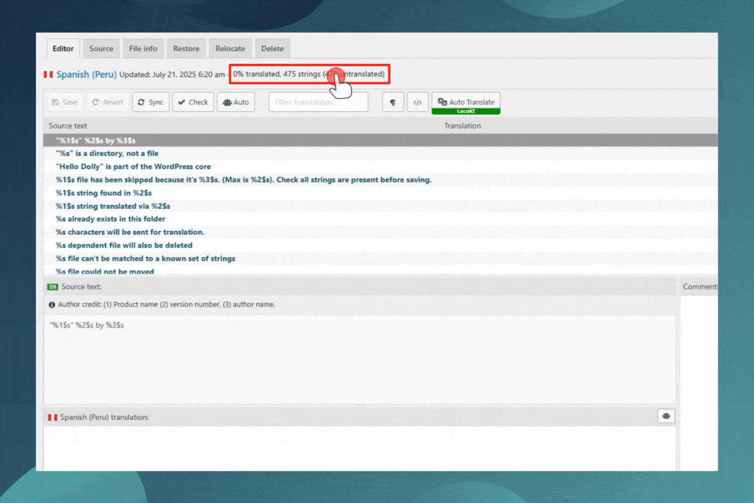 Translate Using Yandex Translate Widget