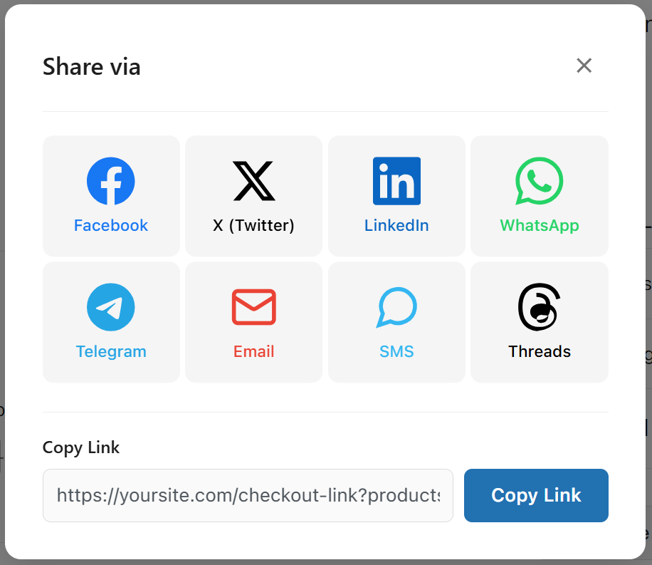 AutoraLab Cart Share for WooCommerce
