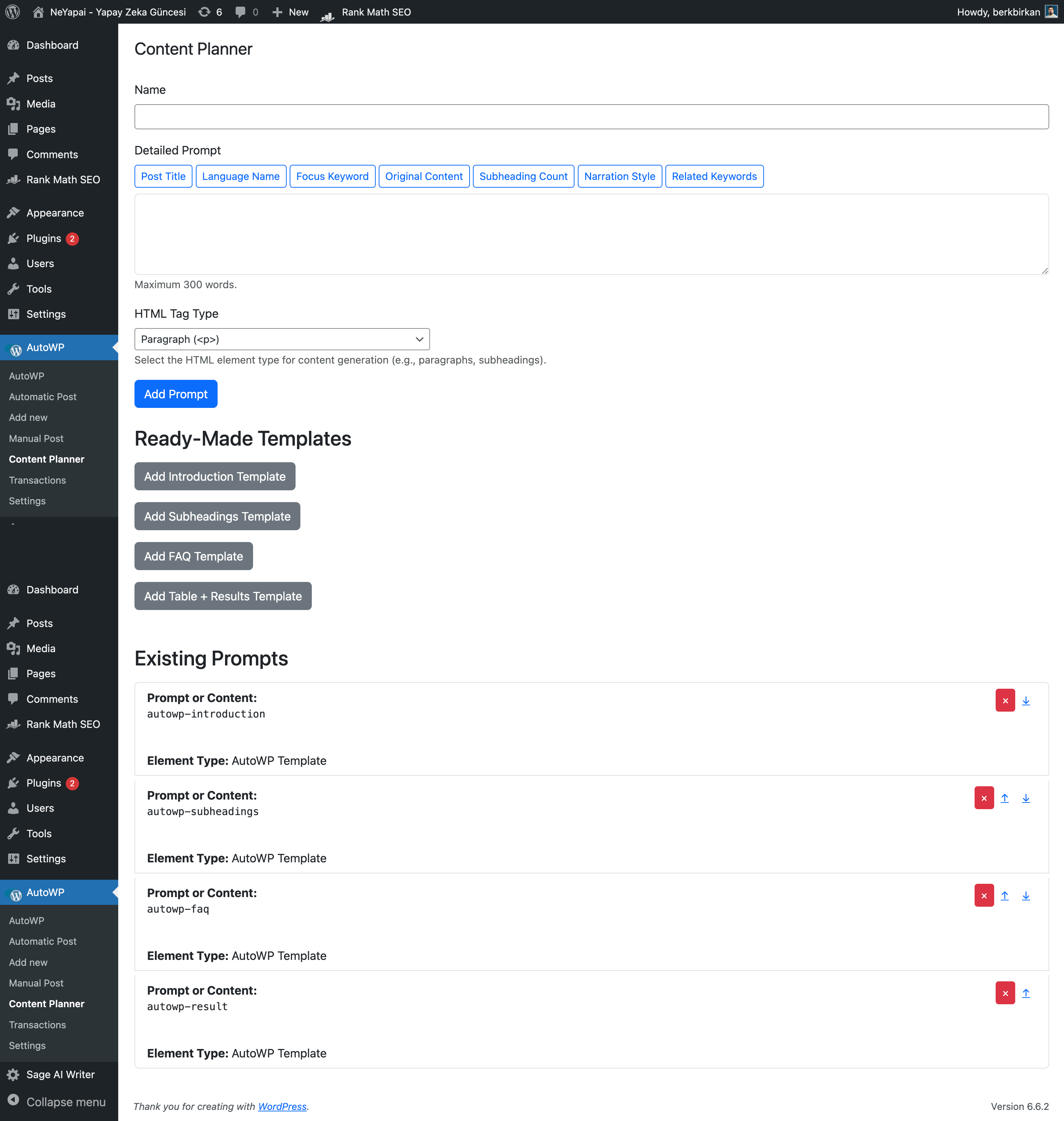AutoWP – AI Content Writer & Rewriter
