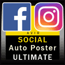 AVIR Social Auto Poster Ultimate logo