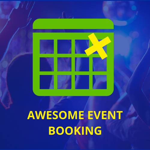 Awesome Event Booking Icon