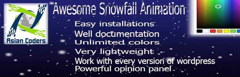 Awesome Snowfall Animation
