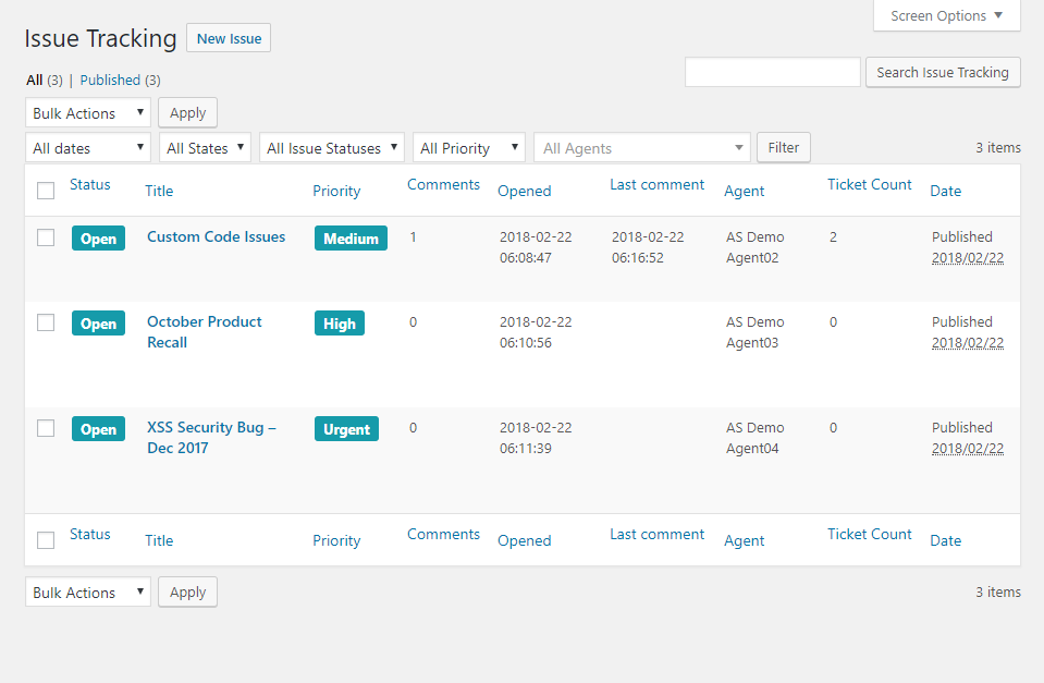 Premium Addon: Issue Tracking - handle multiple tickets related to the same issue with ease