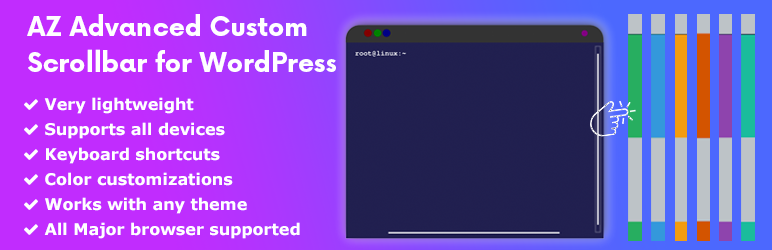 AZ Advanced Custom Scrollbar