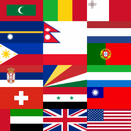 azurecurve Flags logo
