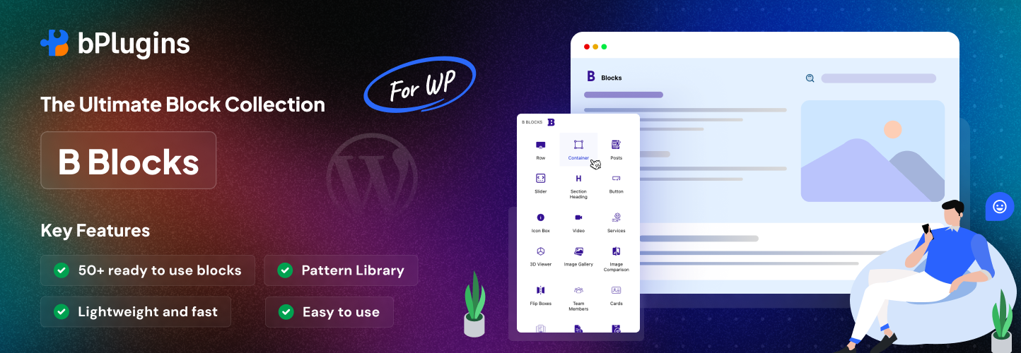 bBlocks – Essential Gutenberg Blocks & Patterns Collection