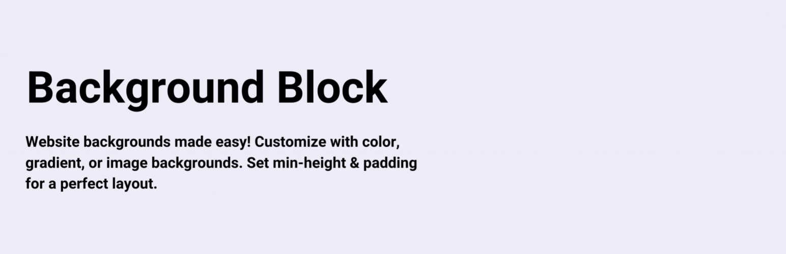 Section Builder with Backgrounds – Make your section with color, gradient, or image background with parallax effects