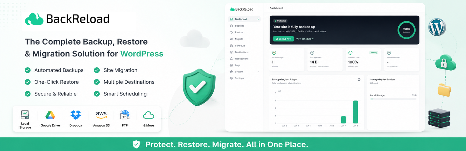 BackReload – Backup, Restore & Migration
