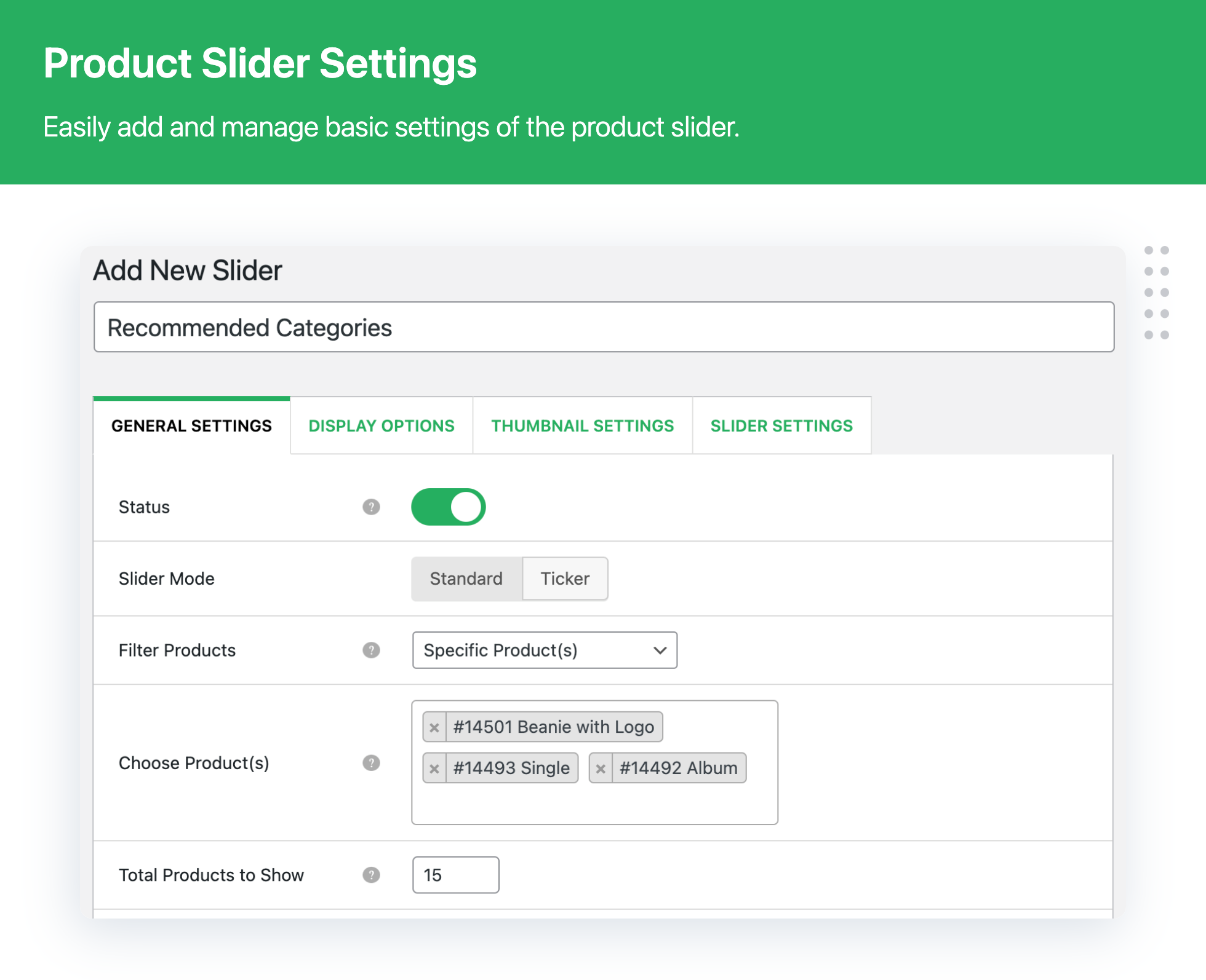 Banner Management For WooCommerce