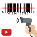 Barcode Scanner and Inventory manager. POS (Point of Sale) &#8211; scan barcodes &amp; create orders with barcode reader. Icon