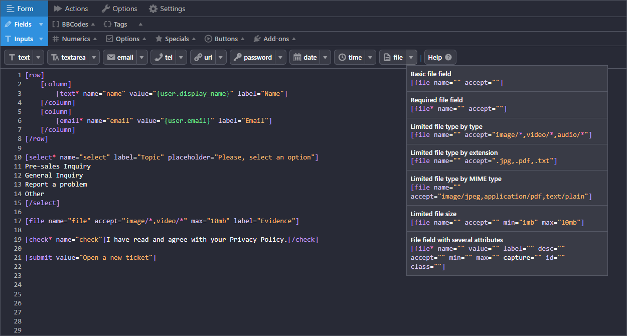 BBForms – Flexible Contact Forms, Survey, Quiz, Poll &amp; Custom Forms Editor