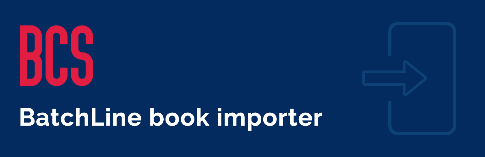 BCS BatchLine Book Importer