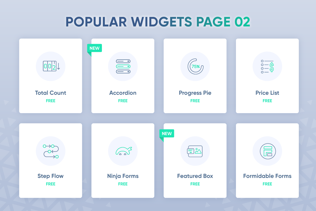 Popular Widget List 02