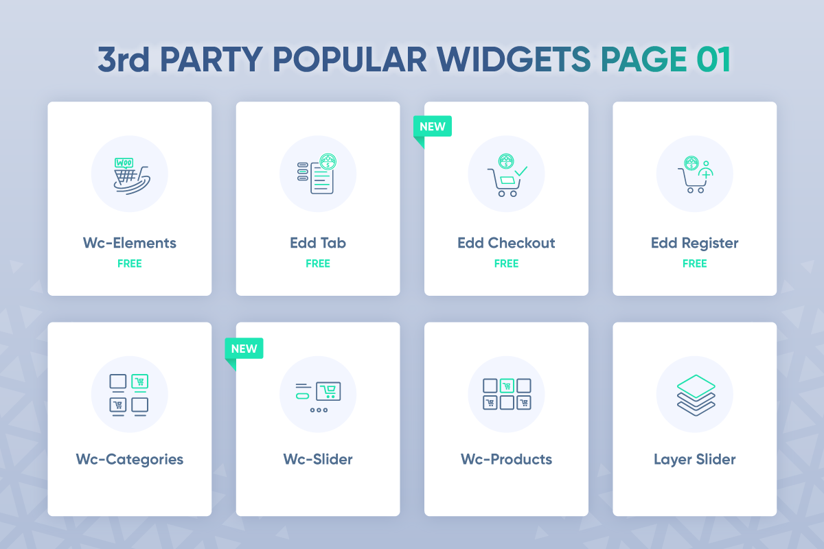 3rd Party Widgets List 01