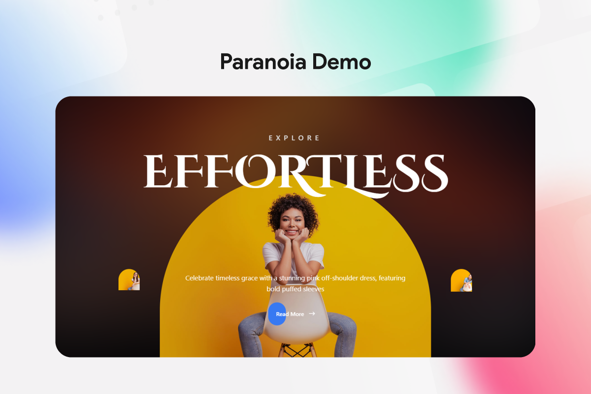 Paranoia Slider demo