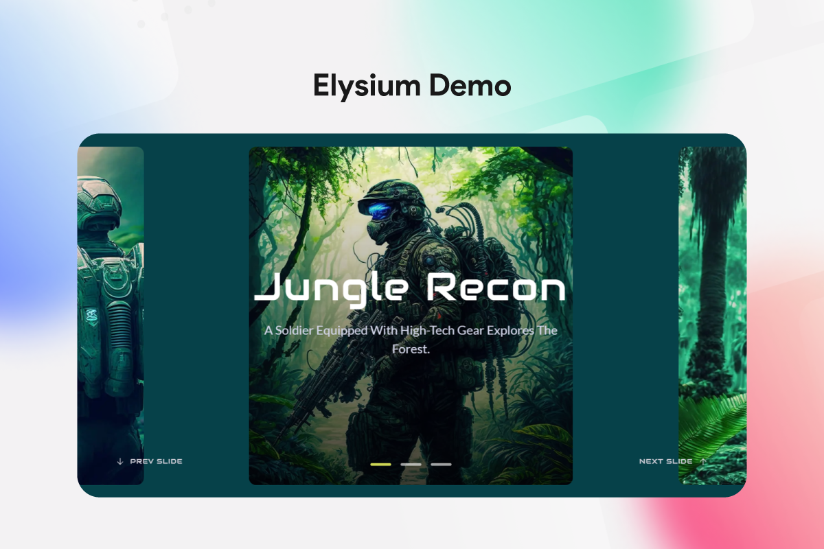 Elysium Slider demo