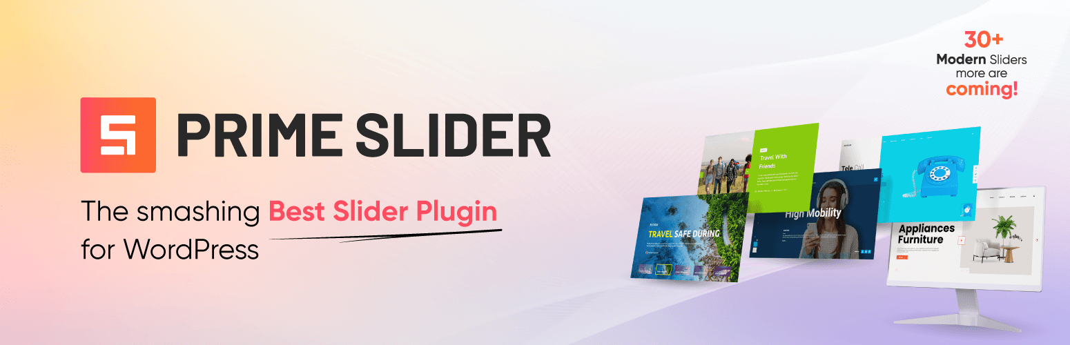 Prime Slider – Addons For Elementor (Revolution of a slider, Hero Slider, Ecommerce Slider)